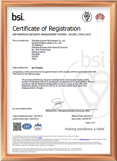 ISO/IEC 27001：信息安全管理体系